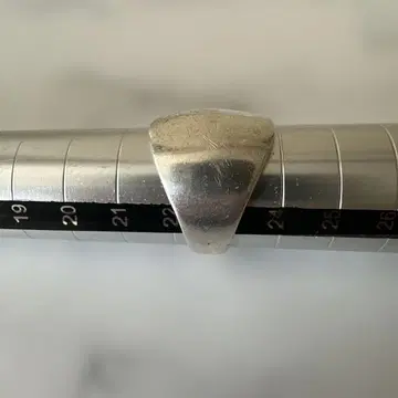 빈티지 실버 반지 925 각인 있음 12.8g 약 23호