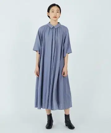 ADIEU TRISTESSE 린넨 A라인 원피스