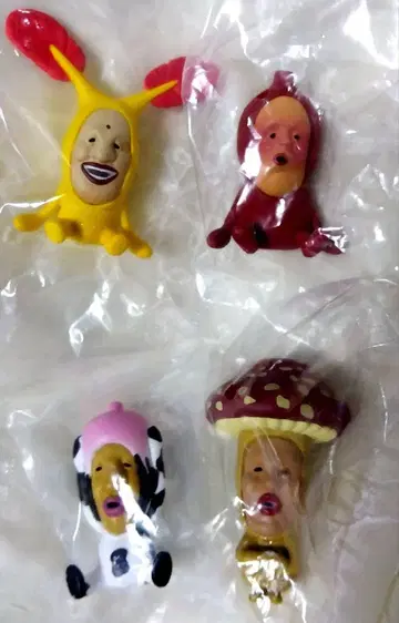 오늘만 가격 인하 코비토즈칸 앉은 마스코트 피규어 4세트