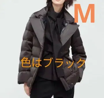 UNIQLO +J 다운 자켓 블랙 M 사이즈 레어