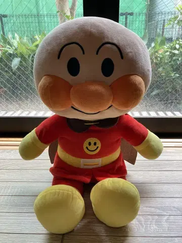 빅 호빵맨 봉제 인형