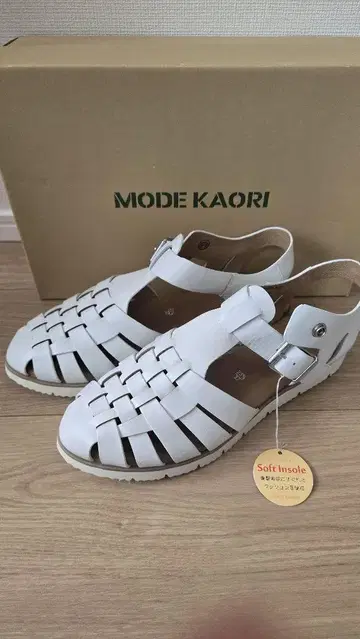 모드 카오리 새상품 구르카 샌들