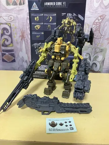 30mm ARMORED CORE VI 밀크투스 조립 완료