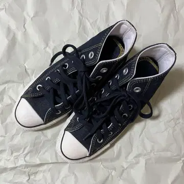 컨버스 데님 하이컷 스니커즈 23.5cm