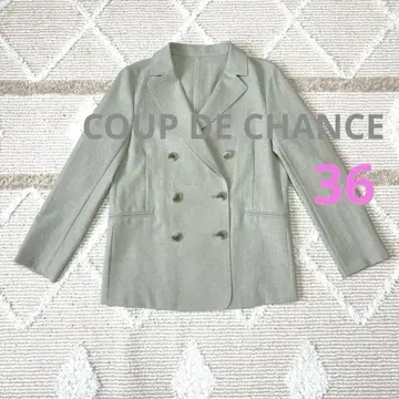 COUP DE CHANCE / 린넨 혼방 자켓