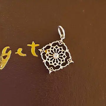 agete k10 다이아몬드 목걸이 참