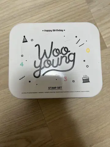 WooYoung 스탬프 세트 2PM 우영