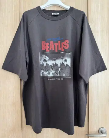 THE BEATLES 더 비틀즈 투어 래글런 티셔츠
