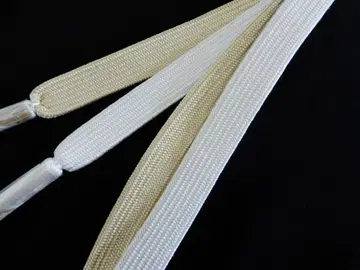 순수 실크 최고의 쿠미히모 허리띠 품격 있는 M 사이즈