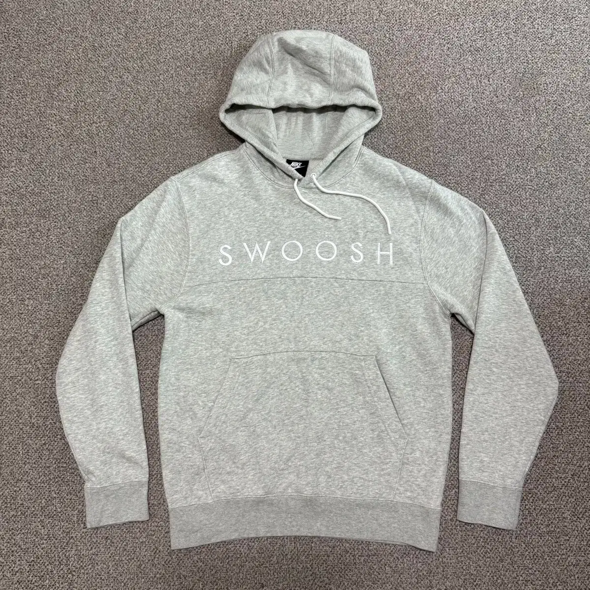 double nike swoosh sweater