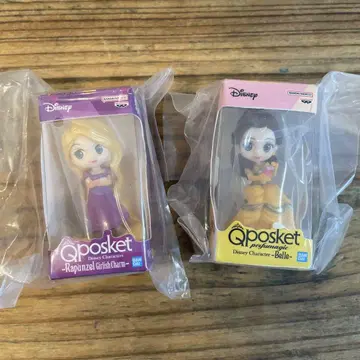 Qposket 라푼젤 & 벨 2개 세트