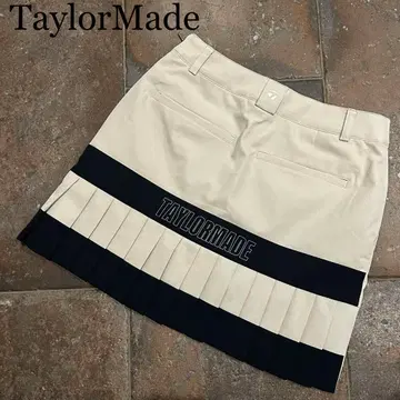 TaylorMade 골프 스커트 여성용 블록 플리츠 스코트