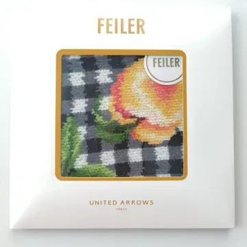 FEILER 유나이티드 애로우즈 피치 콜라보 손수건