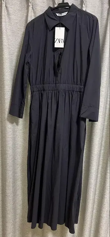 ZARA 블랙 롱 원피스