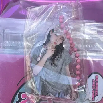 kep1er BUBBLE GUM 팝업 키링 채현