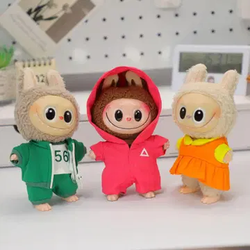 라부부 옷 갈아입기 의상  오징어 게임 의상 3세트