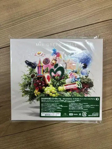 Mrs. GREEN APPLE 10 CD+Blu-ray 초회 한정판