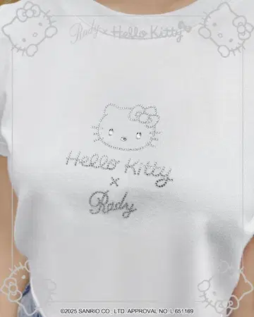 rady Hello Kitty 스톤 티셔츠 M 사이즈 잔여 1