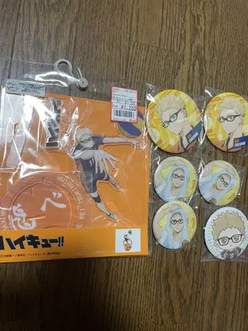 하이큐 츠키시마 케이 캔뱃지 아크릴 스탠드