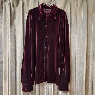 빈티지 벨로아 셔츠