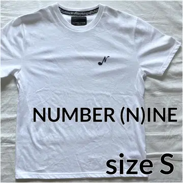 새상품급 NUMBER (N)INE 넘버나인 티셔츠 N음표 사이즈 S