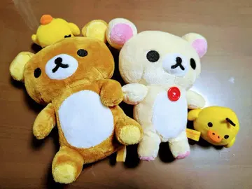 리락쿠마 봉제 인형 세트