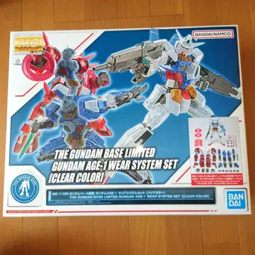 MG 1/100 건담베이스 한정 건담 AGE-1 웨어 시스템 세트
