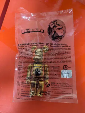 베어브릭 BE@RBRICK 센추리온 골드 100%