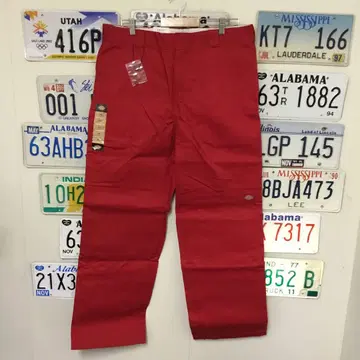 미사용 새상품 Dickies 디키즈 더블니 36 x 32 워크 와이드