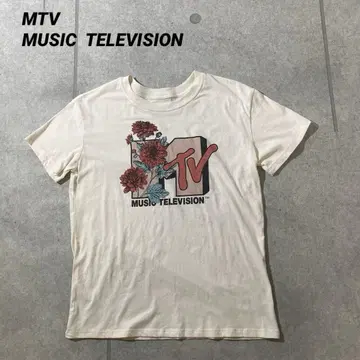 [새상품급] music tee MTV MUSIC TELEVISION