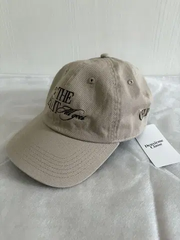 미사용 새상품 Deuxieme Classe BTN Logo Cap 베이지