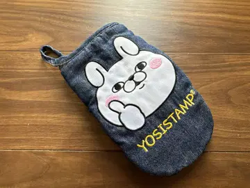 YOSISTAMP 데님 포켓 캐릭터 요시 스탬프 미톤