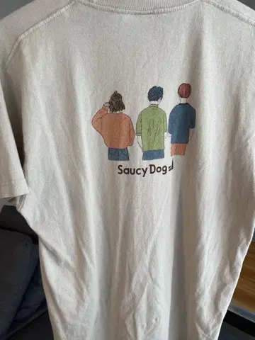 Saucy Dog 티셔츠 L 사이즈