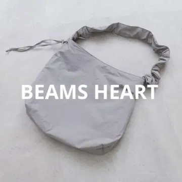 [새상품] BEAMS HEART 개더 핸들 토트백
