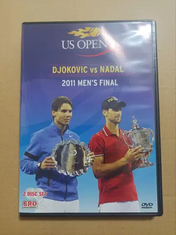 전미 오픈 DVD DJOKOVIC vs NADAL 2011 남자 결승