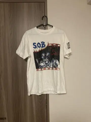 S.O.B SxOxB 에스오비 티셔츠 자파코어 하드코어 펑크