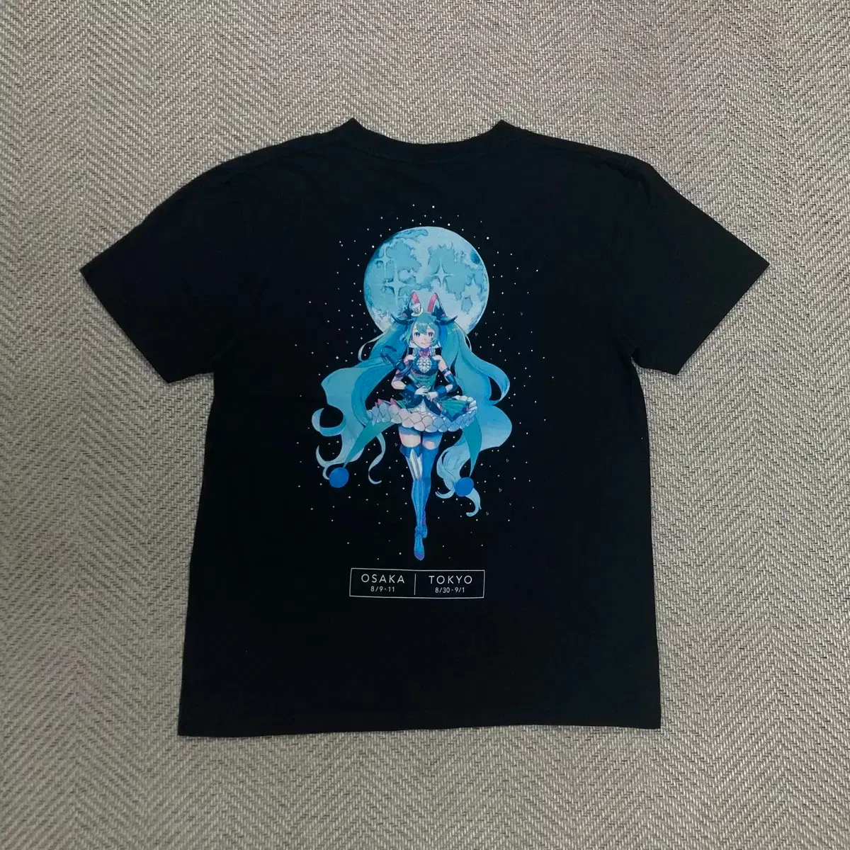 L) Hatsune Miku 2019 Magical Mirai Official T-shirt #하츠네미쿠 