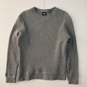 KAVU 카부 와플 긴팔 써멀 티셔츠 그레이 두꺼운 소재