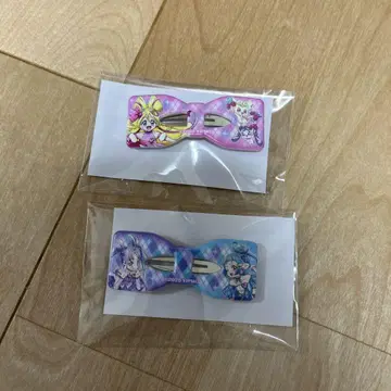 너와 아이돌 프리큐어 리본 클립 2개 세트