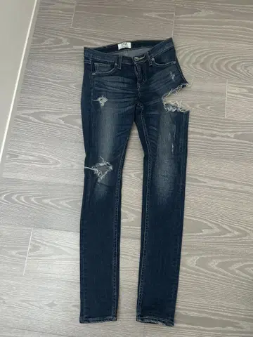 gyda SIDE RIPPED 스키니 데님 PT