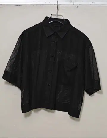 todayful mesh short shirts black