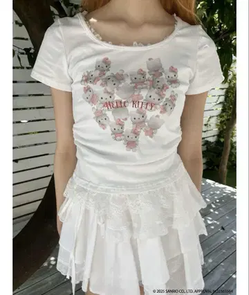 ANGEL [ HELLO KITTY ] HEART TEE