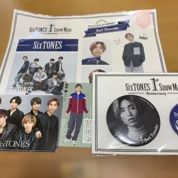 SixTONES 캔뱃지 스티커
