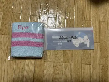 Eve UnderBlue 센다이 공연 티켓 스티커 & 리스트 밴드