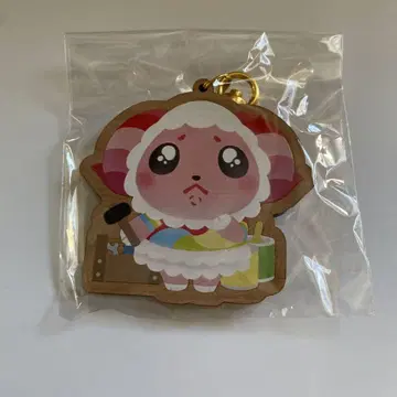 모여봐요 동물의 숲 챠챠마루 우드 키링