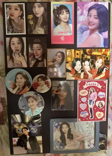 TWICE 지효 트레이딩 카드 세트 묶음 판매