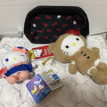 산리오 헬로키티 굿즈 마스코트 피규어 외