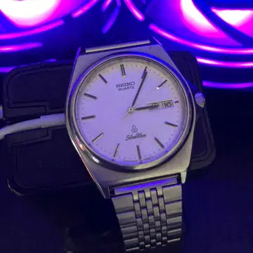 SEIKO 실버 웨이브 5933-7020