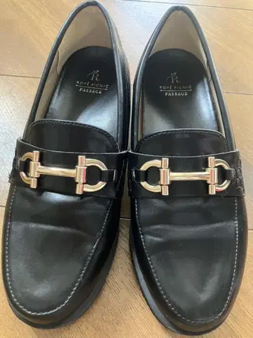 로페피크닉 비트 로퍼 23.5cm 블랙 M 사이즈