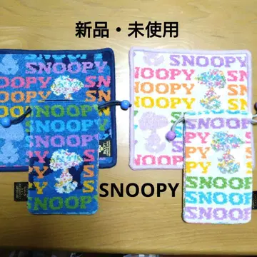 새상품 미사용 4점 [SNOOPY] 파우치 & 손수건